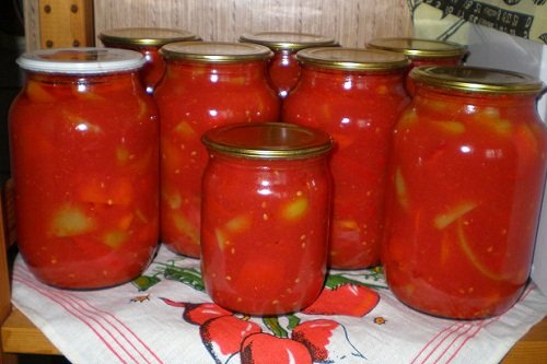 Как делать лечо из перца и томата 