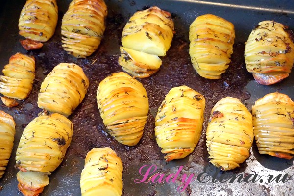 Картошка гармошка - лучшие рецепты приготовления картошки гармошки в духовке – Вкуснодарка
