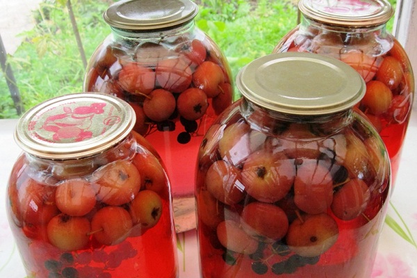 Рецепт вишневого компота с яблоками