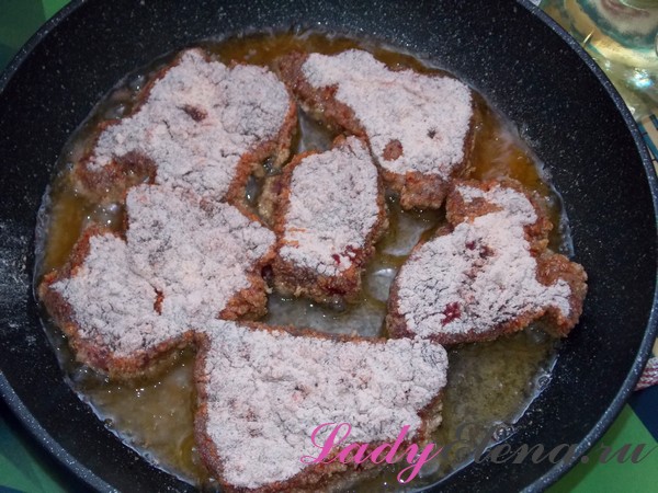 Отбивные из свиной печени - рецепт с фото на Повар.ру