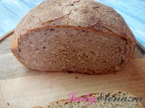 Домашний ржаной хлеб - фото-рецепт