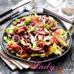 Салат из говядины и фасоли фото-рецепт