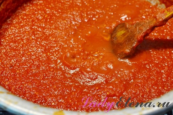 Рецепты томатной пасты из свежих помидоров на зиму