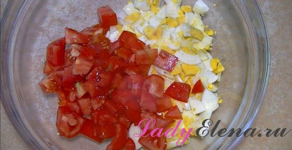 Салат с кукурузой, сыром, помидорами - пошаговый рецепт с фото на Повар.ру