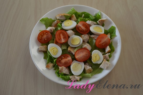 salat s kuricej i yajcom poshagovyj foto recept 13