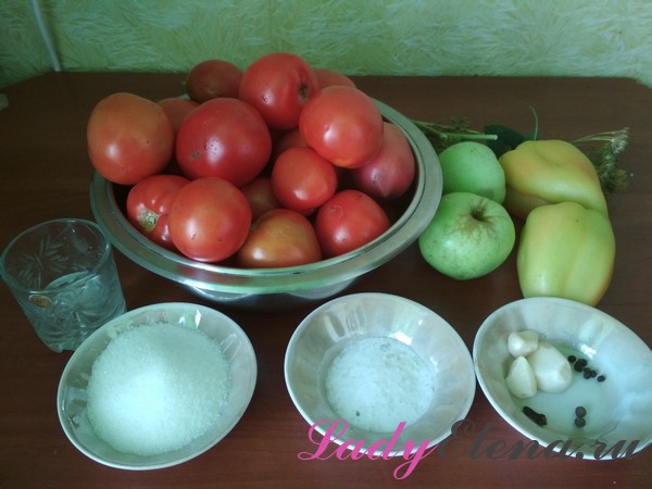 pomidory s yablokami i percem na zimu poshagovyj foto recept 2