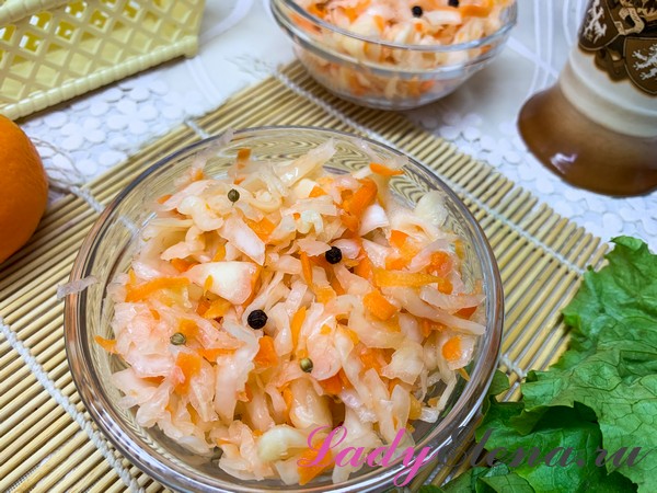 Цветная капуста с морковкой по корейски рецепт с фото
