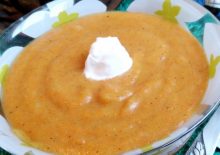 Морковный суп-пюре со специями фото-рецепт