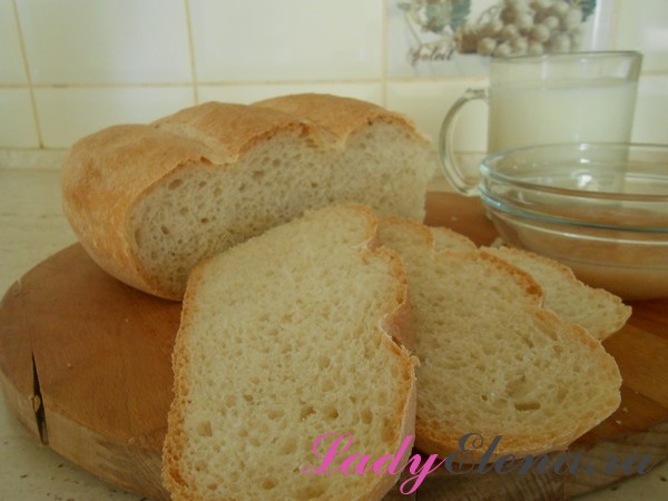Пшеничный хлеб в духовке фото-рецепт
