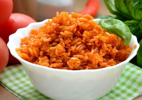 Рис с томатом