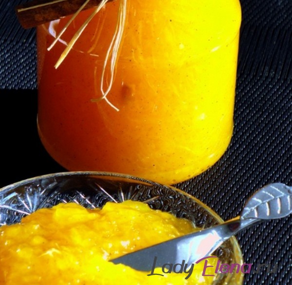 Варенье из апельсинов с тыквой