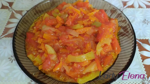 Салат из перца и морковки