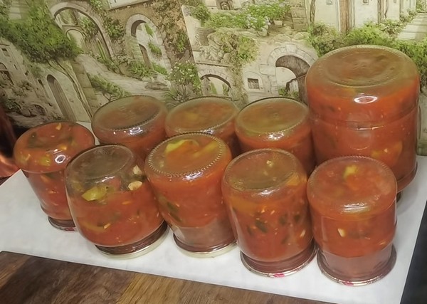Огуречно-томатный салат