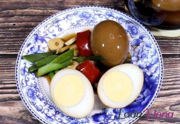 Маринованные яйца по-корейски