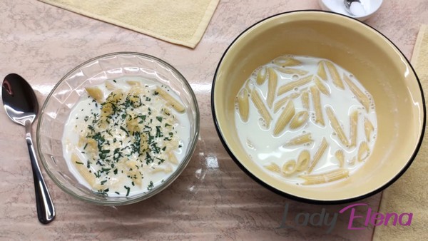 Молочный суп фото-рецепт