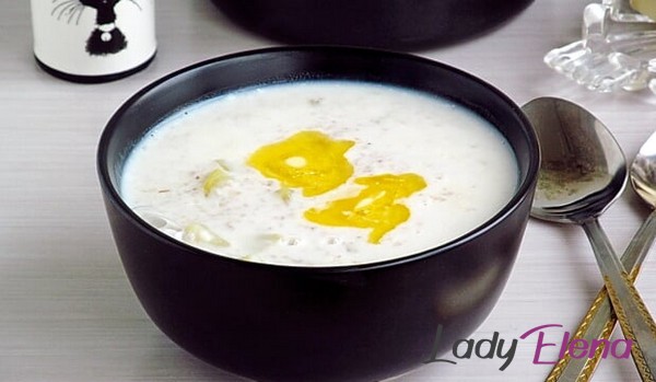 Молочный суп с картошкой 