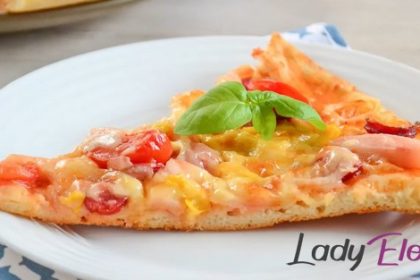 Пицца с колбасой фото-рецепт