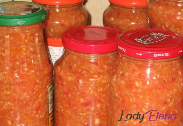 Домашний соус из помидоров, чеснока и хрена